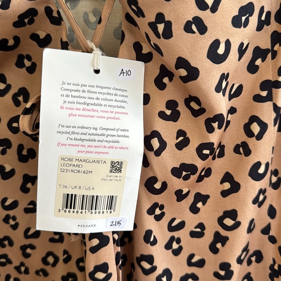 Sezane leopard dress - Picture 5 of 6